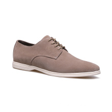 ABINITIO Hand Made Lace Up Original Casual Suede Leather Derby Shoes For Men